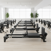 Reformer en aluminium pour machine de rééducation, Reformer Pilates en aluminium pour usage commercial