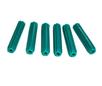 Bouchon mural d'ancre Plastique extensible Vert Bouchon mural d'ancre Bouchon d'expansion Pe Plastique