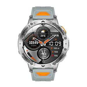 AK112 Nouvelle Montre Connectée 2026 avec Fonction d'Appel, Étanche IPX8, Moniteur de Fréquence Cardiaque, d'Oxygène Sanguin et de Sommeil, Batterie 1400mAh pour E-<span class=keywords><strong>mail</strong></span> - Product Image 4