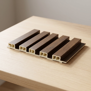 Système de mur à lattes extrudées léger et stratifié, à rayures cannelées et à motifs écossais, pour intérieur industriel moderne, marque PIMA, garantie 3 ans - Product Image 2