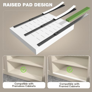 Cajón de Acero al Carbono para Cubiertos, Deslizable, Extensible, Organizador de Gabinetes para Baño y Cocina - Product Image 3
