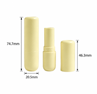 Tube de Rouge à Lèvres Vide de 4,5 ml en Crème, en Gros, en Matériau ABS, Contenant Personnalisé pour Rouge à Lèvres, Emballage de Tube de Baume à Lèvres