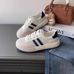 Спортивные Туфли с круглым носком на толстой подошве, которые уменьшают Размер ног и увеличивают рост. Коренастая обувь - Product Image 5