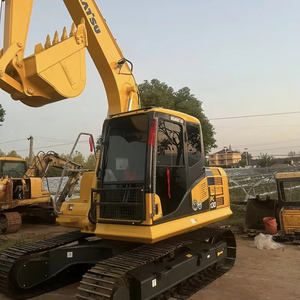 รถขุดโคมัตสึ PC130 13 ตัน ได้รับการรับรองมาตรฐาน CE ราคาส่งถูก พร้อมบุ้งกี๋เสริมแรง 0.53 ลบ.ม. เครื่องยนต์ PLC เกียร์บ็อกซ์ เหมาะสำหรับงานขุดลอกแม่น้ำและงานดิน - Product Image 1