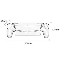 Étui de protection Aomiou pour PS5 Portal, coque transparente pour Play Station 5 Portal, accessoire de jeu, coque pour PC