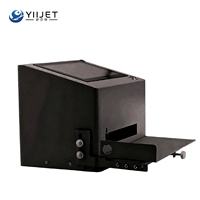 Imprimante de bureau portable semi-automatique TIJ à jet d'encre 12,7 mm 600 DPI multilingue pour bouteilles, bouchons, cartons, boîtes en plastique, dates et logos