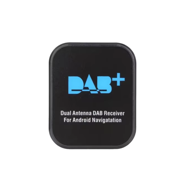 Android DAB+ Dual High Frequency Head European Digital Broadcasting Receiver Vehicle Mounted Dual-channel Tuner for Universal