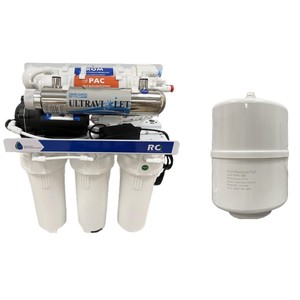 Sistema de Filtración de Agua Potable por Ósmosis Inversa (RO) de 5 Etapas con Remineralización y <span class=keywords><strong>Filtro</strong></span> Ultravioleta (UV) para el Hogar - Product Image 1