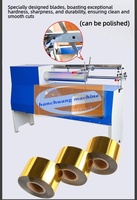 Machine de découpe et de rembobinage de feuilles d'aluminium