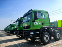 Б/у китайский тяжелый грузовик China National Heavy Duty Truck |   Дизельный двигатель |   Тяжелый трактор с пневматической подвеской