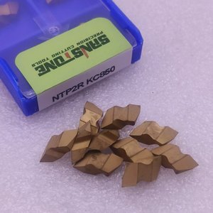Inserto de ranura de corte de ranurado de carburo sólido CNC NTP2R, inserto de resorte a presión de ranura poco profunda, instalación de portaherramientas <span class=keywords><strong>Kenna</strong></span> - Product Image 4
