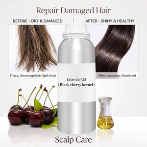 Aceite Portador de Semillas de Cereza Negra Premium, Grado Terapéutico, Aceite Esencial para el Cuidado del Cabello, Antioxidante, Reparador para Cabello Dañado - Product Image 3