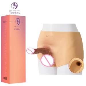 <span class=keywords><strong>Dildo</strong></span> mit Silikon Höschen Adult Produkt Adult Toy Hochwertiges Silikon False Brace Unterwäsche Realistische Silikon <span class=keywords><strong>Dildo</strong></span> form - Product Image 1
