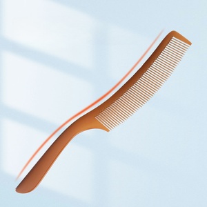 Peigne de coiffure professionnel en forme de <span class=keywords><strong>S</strong></span> pour barbier, peigne de coupe en <span class=keywords><strong>S</strong></span>, peignes de coupe à plat, peigne de coupe de cheveux - Product Image 3