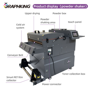 Graphking Cavas Bag camiseta DIY Xp600/i3200 DTF impresora Xp600/i3200 cabezal <span class=keywords><strong>de</strong></span> impresión DTF transferencia PET película vinilo impresoras digitales - Product Image 6