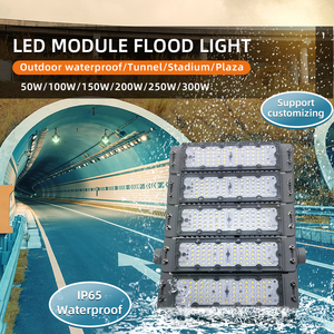 Iluminación LED para Túneles Cob de 100w y 200w, Lámpara LED de Proyección IP65, Precio para Canchas Deportivas de Tenis al Aire Libre - Product Image 2