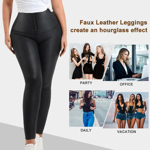 Offre Spéciale service personnalisé taille formateurs et vêtements <span class=keywords><strong>de</strong></span> forme taille haute jambières en cuir d'entraînement taille formateur pantalon - Product Image 5