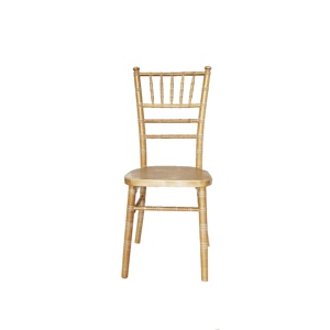 Chaise Chiavari en bois pour événements de mariage, vente chaude, chaise de mariage de luxe en bois massif pour événements, vente en gros - Product Image 5