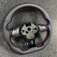 Accessoires Volkswagen VW, volant entièrement en cuir pour Polo Golf 6 GTD Jetta Tiguan Passat B7 B8 GTI GTI R GTD Golf7 Mk7