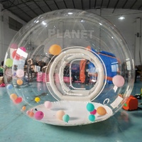 Offre Spéciale annonçant la tente transparente gonflable de Chambre de ballon de bulle de dôme de PVC pour la partie d'enfants