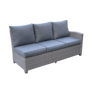 9 Seater Wicker Rattan Sofa Set with <strong>Rising</strong> Wood <strong>Table</strong> Modern Outdoor Dining <strong>Furniture</strong> for Hotels and Parks - Product Image 4