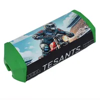Protection de guidon carrée pour moto, compatible avec guidon de 1-1/8 pouces, Dirt Pit Bike, ATV, Quad