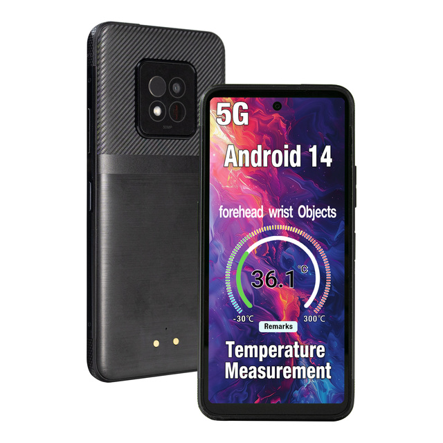 AGM X6 5G LTE Rugged Android 14 Smartphone 8GB RAM 128GB ROM Temperature Measurement 1 Year Warranty Dual SIM