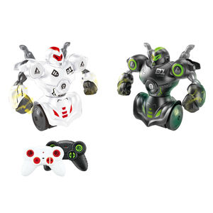 Lucky Toys <span class=keywords><strong>Robot</strong></span> de combat <span class=keywords><strong>Robot</strong></span> de combat Rotation à 360 degrés Jouets de compétition de <span class=keywords><strong>boxe</strong></span> pour 2 personnes Jouets électriques <span class=keywords><strong>Robot</strong></span> télécommandé - Product Image 1