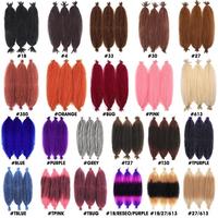 Cheveux de Tresse Pré-Séparés Afro Kinky Marley Printemps Afro Twist pour Crochets