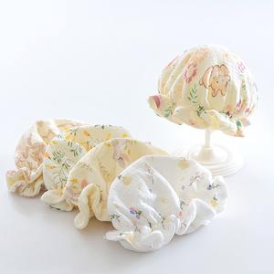 Topi Beanie Bayi Topi Rumah Sakit Balita Bayi Topi Beanie Pembungkus Kepala Katun Bayi Baru Lahir Cocok untuk Anak Usia 1-3 Tahun - Product Image 3