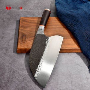 Cuchillo serbe en acier à haute teneur en carbone Viking couperet à viande couteaux de cuisine forgé à la main couteau de <span class=keywords><strong>boucher</strong></span> noir avec gaine en cuir - Product Image 6