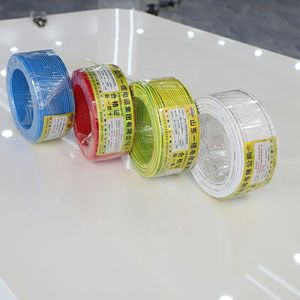 Câble unipolaire isolé PVC BV 450/750V - Fil de cuivre pour bâtiment, utilisé pour la fixation des câblages électriques - Product Image 3