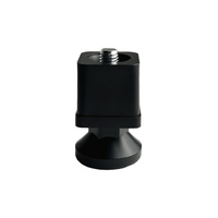 Longhey SS plastique noir jambe pliante pied réglable écrou Tube bouchon balle pieds pour Table de travail et pièces de réfrigérateur et de congélateur