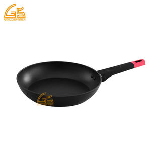 Poêle à pizza en céramique forgée de 22 cm, compatible induction et <span class=keywords><strong>four</strong></span>, passe au lave-vaisselle, grand plateau à pizza pour restaurant et usage domestique - Product Image 2