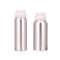 Flacon en aluminium de haute qualité pour cosmétiques et parfums, 150 ml, 200 ml, 250 ml, 500 ml, 1000 ml, flacon cosmétique en aluminium pour huiles essentielles