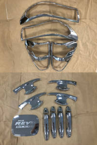 Kit de garnitures chromées pour carrosserie de voiture en gros d'usine pour Toyota Hilux Vigo Revo <span class=keywords><strong>Rocco</strong></span> - Product Image 6