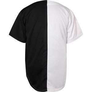 เสื้อเบสบอลสีพื้นแบบเรียบ ติดกระดุม แขนสั้น ใส่ได้ทั้งชายและหญิง ระบายอากาศได้ดี ชุดกีฬา ทรงปกติ - Product Image 2