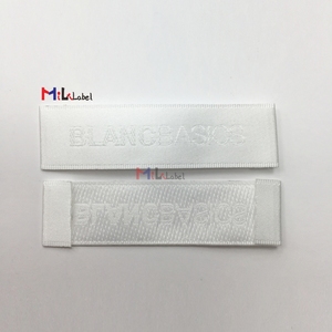 Bán Buôn Tùy Chỉnh Nhãn Hiệu Riêng Quần Áo Nhãn Thiết Kế Logo Quần Áo Tagger Nhãn Satin Với End-Fold Quần Áo Tag - Product Image 3