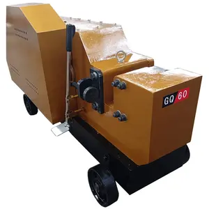 high power GQ60 heavy steel bar cutting machine 6-60mm construction rebar cutting machine