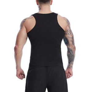 Débardeur de sport pour homme, en polyester, élastique, pour la musculation, la remise en forme, la salle de sport, vente en gros - Product Image 2