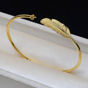 S925 <b>Silver</b> <b>Feather</b> Hollow <b>Bracelet</b> with 8-12 Pearl Women's DIY Jewelry Accessories Empty Tray 3337 - Product Image 4