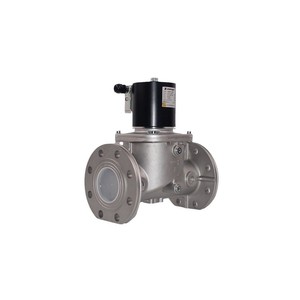 Vanne solénoïde VMR8-2 DN80 à ouverture et fermeture rapides pour gaz, 200 mA, fabrication italienne, pour vannes de régulation - Product Image 1