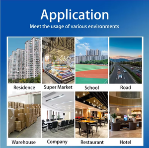 Sistema de cámara de seguridad 5MP 4K Cámara Domo IP PoE con detección humana POE NVR Visión nocturna Funciona con Smart Home - Product Image 6