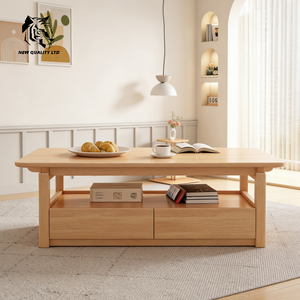 factory direct sale great price customized <b>large</b> stock ready to ship side table new design living room furniture wood tea table - Product Image 5