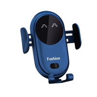 Support de téléphone portable sans fil le plus vendu, support de voiture à verrouillage automatique par gravité pour smartphone