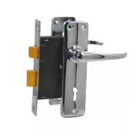 Serrures de porte standard en gros avec poignée en plastique 687 serrure produit afrique du sud