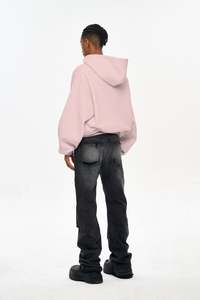 Yingling vente en gros qualité sweat à capuche bouffant impression coton lourd hommes sweat à capuche surdimensionné impression personnalisée luxe pull à capuche - Product Image 6