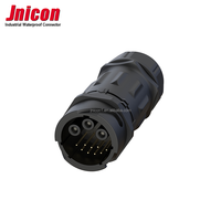 Connecteurs 50A+10A 300V+60V, fiche femelle et mâle, 3+9 P, étanches IP67, pour armoires de stockage d'énergie M40
