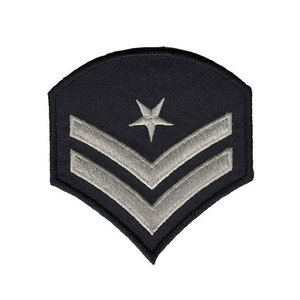 Parche de Chevron de Alta Calidad para Uniforme, Bordado, con Logotipo Personalizado, Termoadhesivo o para Coser - Product Image 4