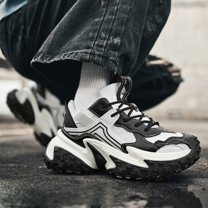 Dropshipping Custom Logo 2026 New Chunky <b>Shoes</b> <b>Men</b> Fashion Platform Breathable Casual Walking Style Sneakers <b>for</b> <b>Men</b> - Product Image 5